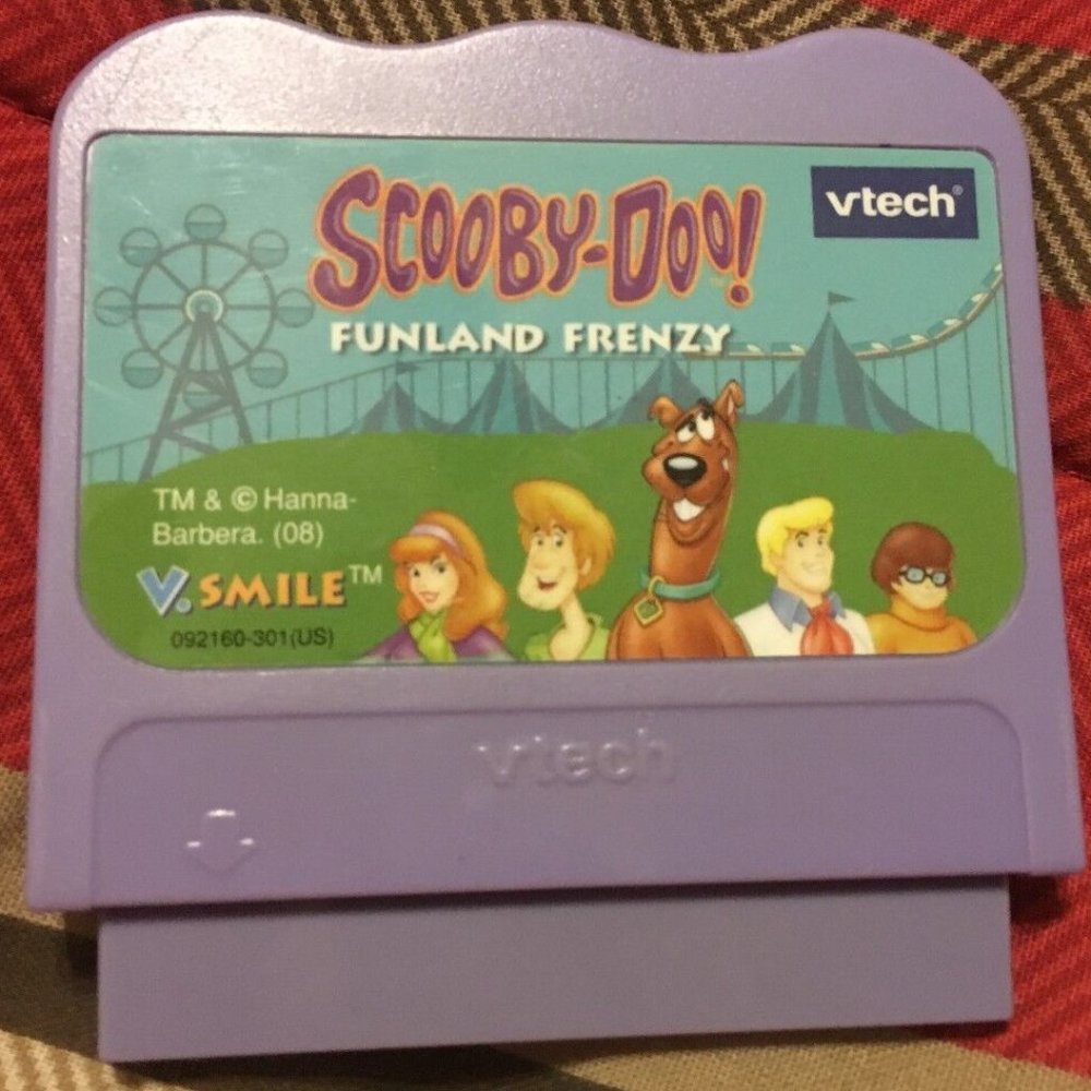 V-tech V-Smile Game Cartridge- Scooby Doo Funland Frenzy
